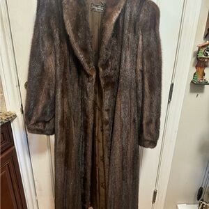 Mink Floor Length Coat